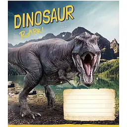 Зошит загальний Школярик Jurassic world у лінію 18 аркушів 25 шт. (018-3310L) - мініатюра 5