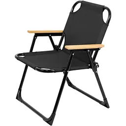 Стілець розкладаний Skif Outdoor Karl Чорний - мініатюра 2
