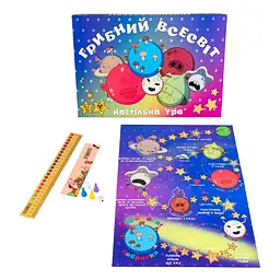 Настільна гра Strateg Грибний всесвіт, укр. мова (30337) - мініатюра 2