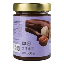 Паста горіхова Millennium Very Peri з фундука 360 г - мініатюра 3