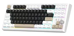Клавіатура MageGee SKY 87 RGB Blue Whale Switch Wireless (6971969728493-UA) Mocha Brown (G-000003957) - мініатюра 4