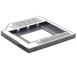 Зовнішня кишеня Gembird HDD 2,5" для ноутбука в отсек CD-ROM MF-95-01 (9.5 мм) (MF-95-01) - мініатюра 2