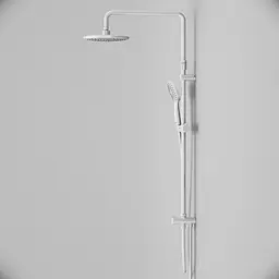 Душова система Am.Pm ShowerSpot без змішувача Gem білий F0790033, Білий - мініатюра 5