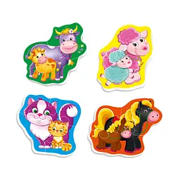 Дитячі пазли Baby Puzzle Мама та малюк Vladi toys VT1106-97