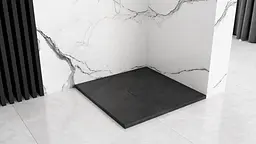 Душовий піддон Rea black Stone 90x90 REA-K9601, Чорний - мініатюра 5