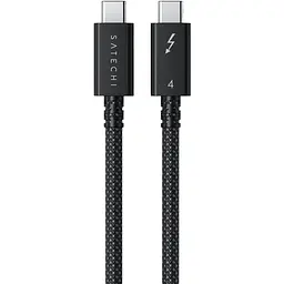 Кабель Satechi Thunderbolt 4 Pro 240W Black 1 м (ST-YTB100K) - мініатюра 2