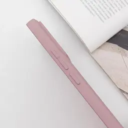 Чохол TPU GETMAN Liquid Silk Full Camera для Xiaomi Poco X6 Pro Рожевий / Pink Sand - мініатюра 4