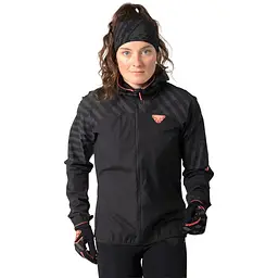 Куртка жіноча Dynafit Trail Reflective Wind Jacket Women XS Чорний