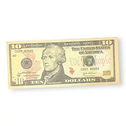 Купюри сувенірні номіналом 10 доларів США 100 шт. - мініатюра 5