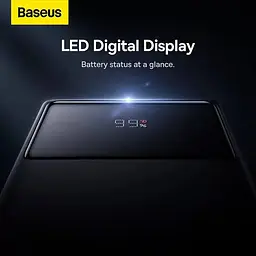 Повербанк Baseus Star Lord з LED дисплеєм швидка зарядка Quick Charge 30000 mAh 22.5W - мініатюра 4