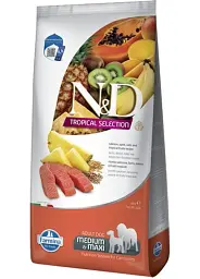 Сухий корм для собак Farmina N&D Tropical Selection Salmon Adult Medium & Maxi з лососем та тропічними фруктами 10 кг