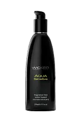 Лубрикант на водній основі гіпоалергенний без гліцерину Wicked Aqua Sensitive 240 ml