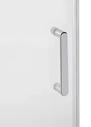 Душові двері в нішу Qtap Taurus CRM209-1.C6 90-100x200 см, скло Clear 6 мм, покриття CalcLess (TAUCRM2091C6) - мініатюра 4