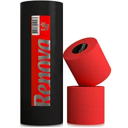 Туалетний папір Renova, тришаровий, 3 рулони, червоний (536488) - мініатюра 2