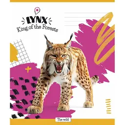 Зошит Школярик King of the Tropics 18 аркушів клітинка (018-3421K), в асортименті - мініатюра 2
