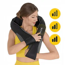 Накидка-масажер 4FIZJO Shiatsu Pro+ для шиї та спини 4FJ0564 Black/Grey (P-5907739319067) - мініатюра 10