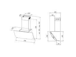 Витяжка Akpo WK-4 Clarus 60 White - мініатюра 3
