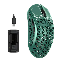 Миша бездротова Attack Shark R5 Ultra Green (AS-R5U-GN) - мініатюра 1