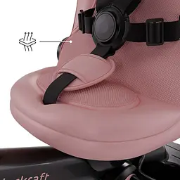 Триколісний велосипед Kinderkraft Aveo 2 Plus Pink (KRAVEO02PNK0000) - мініатюра 9