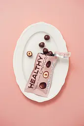 Драже Healthy Choice Фундук в чорному шоколаді 50 г - мініатюра 2