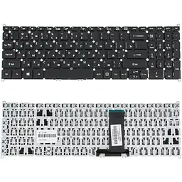 Клавіатура для ноутбука ACER (AS: SP515-51) rus, black, без фрейма