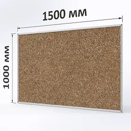 Дошка ТСО коркова 1500х1000 мм