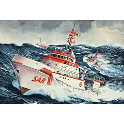Збірна модель Revell Пошуково-рятувальне судно Hermann Marwede рівень 4, масштаб 1:200, 78 деталей (RVL-05812) - мініатюра 11