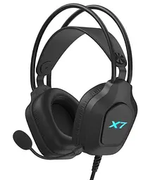 Ігрова гарнітура A4Tech A4-Tech XH-200 USB Black (XH-200 (Black)) - мініатюра 4