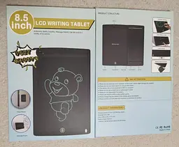 Електронний планшет для малювання LCD Writing Tablet 8.5" кольоровий - мініатюра 2