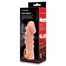 Насадка на член Kokos Cock Sleeve CS 008, S - мініатюра 11