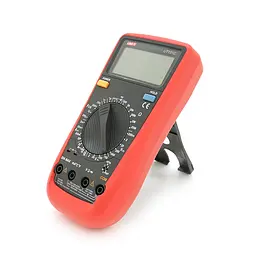 Мультиметр UNI-T UT151C Вимірювання: V (AC/DC), A (AC/DC), Ω, F, °C/°F. Функції: Data Hold, продзвонювання, тест діодів. - мініатюра 3
