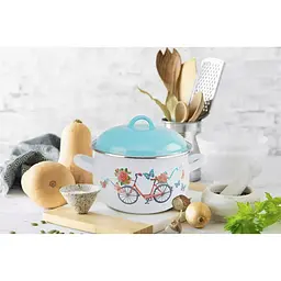 Каструля з кришкою Gusto Веломандрівка GT-T-120-VM 20 см 4 л (126807) - мініатюра 2