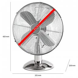 Вентилятор Profi Care PC-VL 3063 M - мініатюра 3