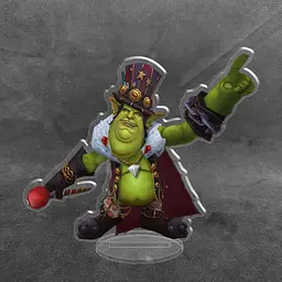 Акрилова колекційна фігурка World of Warcraft Торговий принц Галівікс 13 см