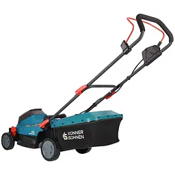 Konner & Sohnen Газонокосарка акумуляторна KS 33LM-20V 20В акб 1?4А·год 33см 30л 25-75мм 14кг - мініатюра 6