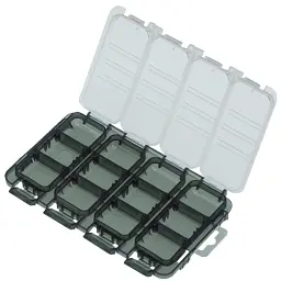 Коробка Meiho Quatro Case J 175x105x18mm Black - мініатюра 3