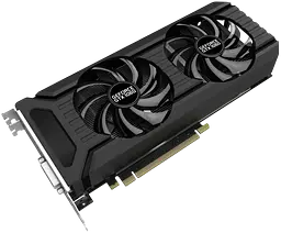 Відеокарта GeForce GTX 1060 3GB Palit Dual (NE51060015F9-1061D) Б/В - мініатюра 2