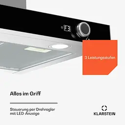 Витяжка Klarstein AirNova (10046497) - мініатюра 2