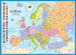 Пазл EuroGraphics Мапа Европи 1000 елементів (6000-0789) - мініатюра 2
