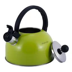 Чайник із свистком Kamille KM-0679А 2.5 л зелений - мініатюра 2