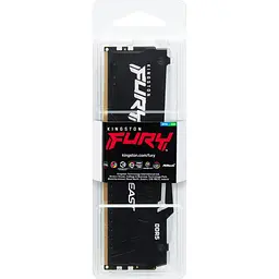 Модуль пам'яті DDR5 Kingston FURY Beast RGB EXPO 32 ГБ 5200 МГц чорний (KF552C40BB2A-32) [175483] - мініатюра 6