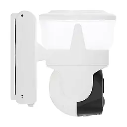 IP PTZ-відеокамера автономна з WiFi, прожектором та сонячною панеллю 3Mp Light Vision VLC-6103WLS White (Lamp+Solar) (CareCam Pro) f=3.6mm, на акумуляторних батареях (75-00352) - мініатюра 4