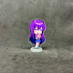 Акрилова колекційна фігурка Chibi Doki Doki Literature Club! Юрі 10 cм - мініатюра 2