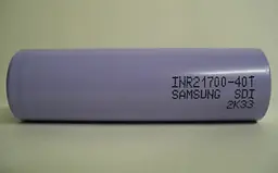 Акумулятор 21700 Samsung INR21700-40T SDI 4000mah високотоковий (Синій) - мініатюра 3