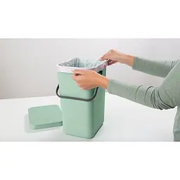 Відро для сміття Brabantia Sort&Go 12 л м'ятне (211829) - мініатюра 6