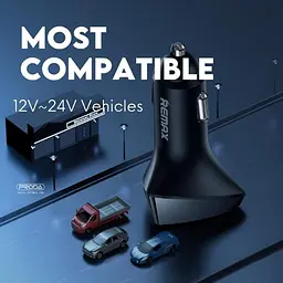 Зарядка авто REMAX Alien III Series 3.1A 3USB Car Charger RCC322 чорний - мініатюра 5