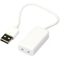 Звукова плата Dynamode USB 8(7.1) каналів 3D RTL (USB-SOUND7-WHITE) - мініатюра 2