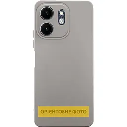 Чохол TPU GETMAN Liquid Silk Full Camera для Infinix Smart 10 Сірий / Lavender