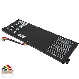 Батарея для ноутбука Acer AC14B8K (Aspire: E5-771 ES1-511 V3-371 series) 15.4V 31000mAh Чорний