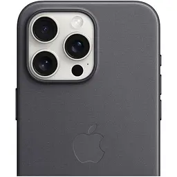 Чохол Apple FineWoven Case with MagSafe для iPhone 15 Pro Max Black (MT4V3ZM/A) [92919] - мініатюра 4